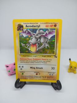 Pokemon 1999 areodactyl holo fossil lp