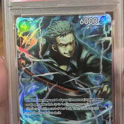 2025 ONE PIECE PRB02 EN RORONOA ZORO ALT ART PSA 10