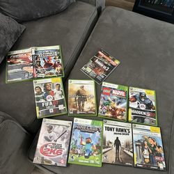 10 Xbox 360 Games 