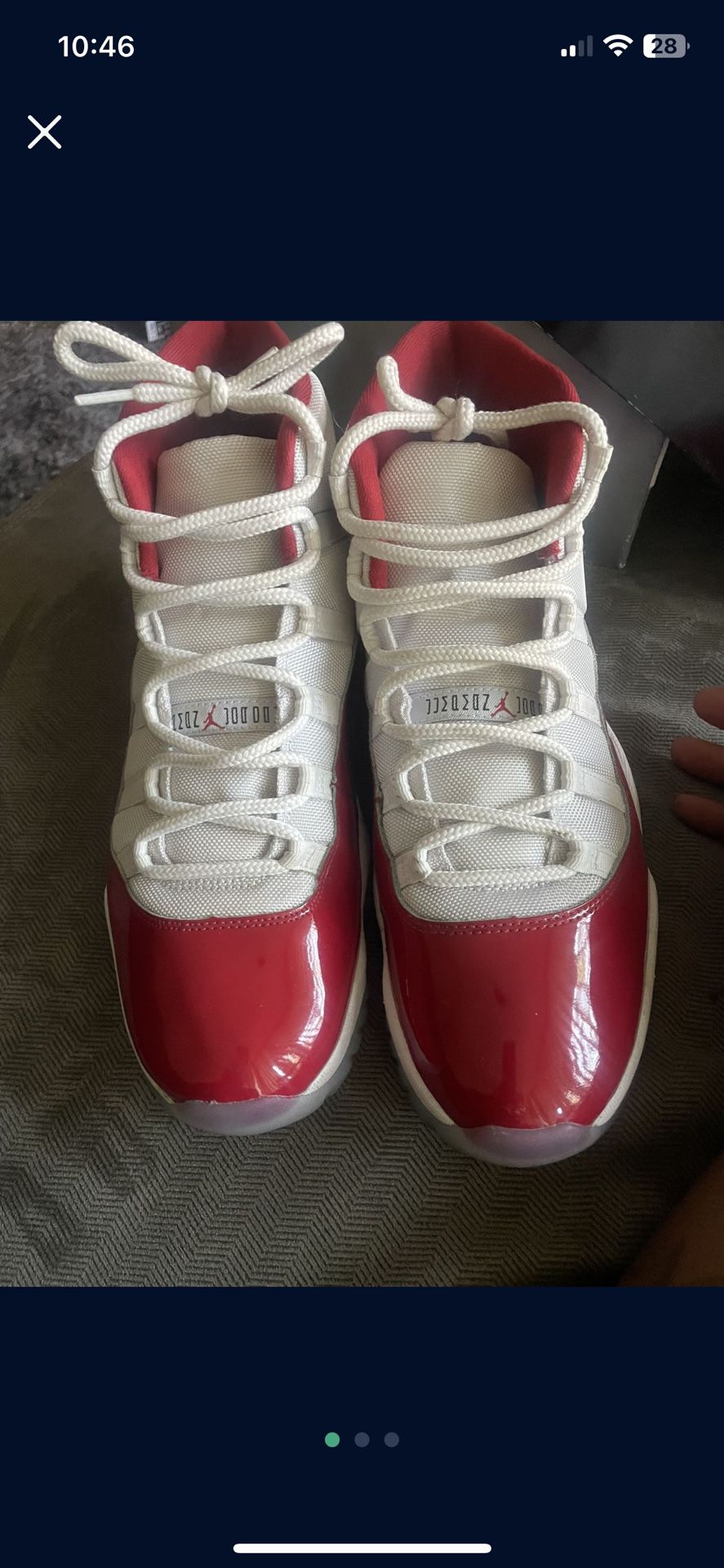 Air Jordan 11 Cherrys Size 13