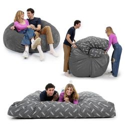 Cordaroys Convertible Bean Bag Chair & Bed - Queen - Plush Corduroy - Made in The USA -  Cordaroy's - Not LoveSac 