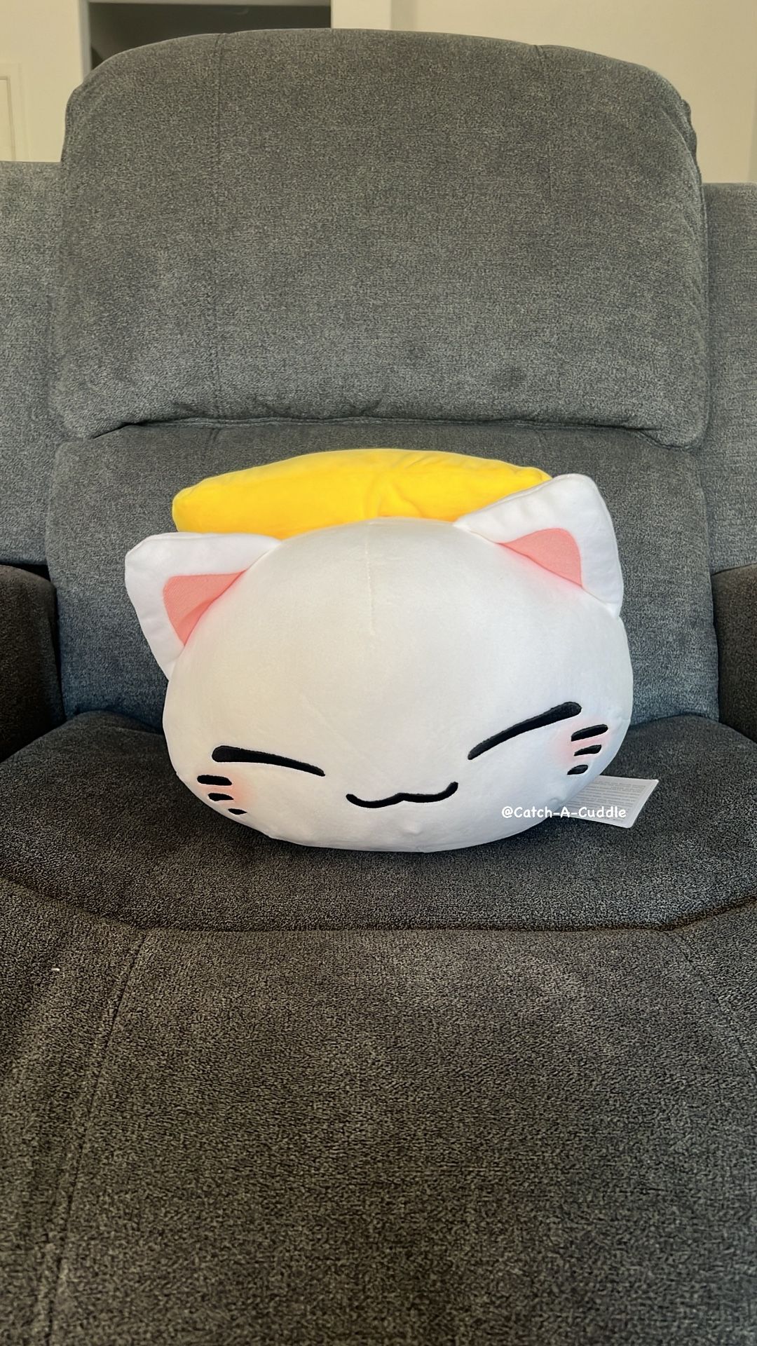 BRAND NEW Nemuneko Cat Big Plush Toy Sushi Tamago 14"