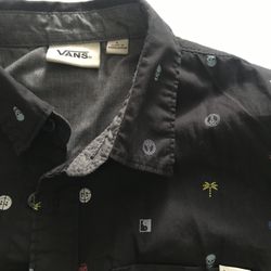 Vans button up shirt