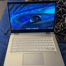 White HP Chromebook x360 - 14-da0021nr