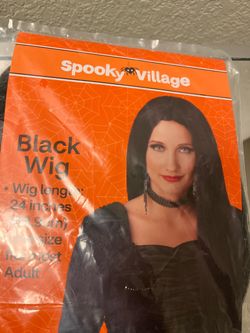 New black wig