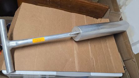Aluminum Razor Clam Gun with Vacuum Release Tube | 5" Diameter Vented Clam Digger