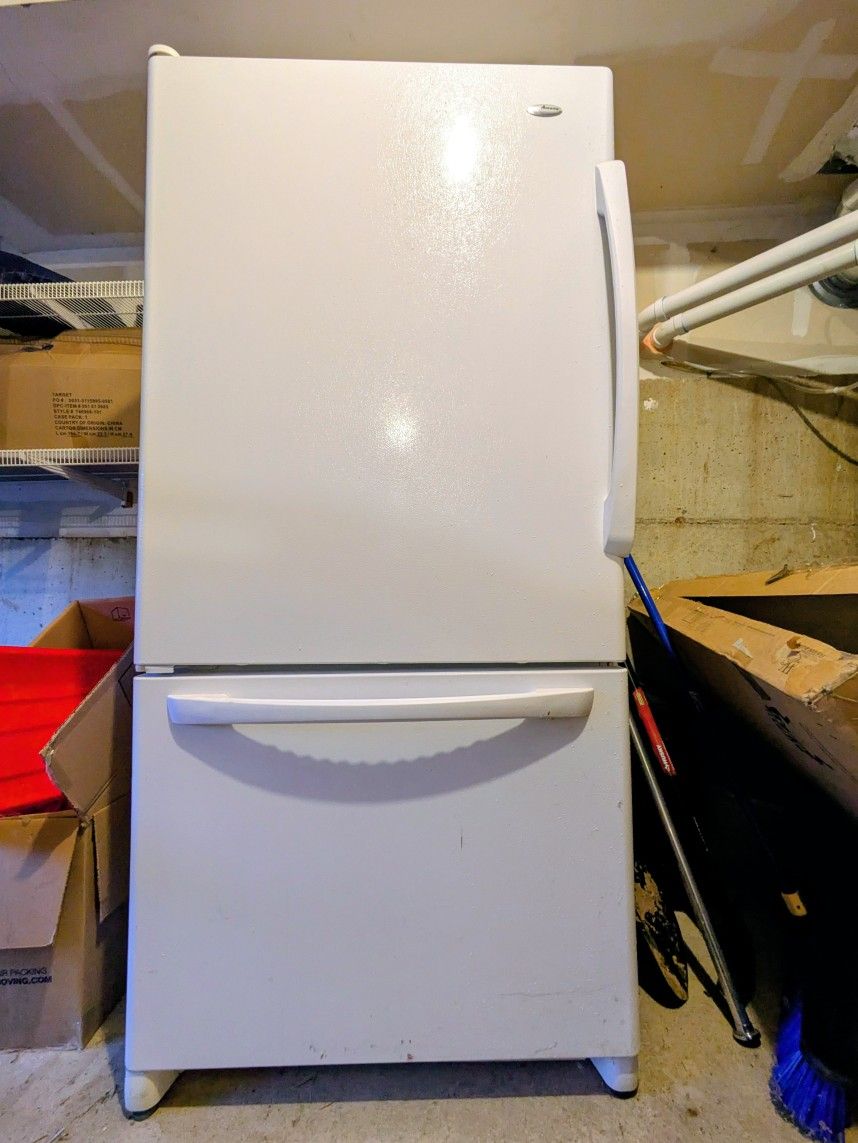 Amana 22 cu. ft. Bottom Freezer Refrigerator with Large Capacity