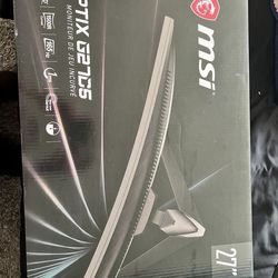 MSI Curved Gaming Monitor - Optix G27C5