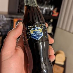 Coca Cola Dodgers Champions Collectible Bottle 2020