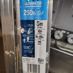 Werner Aluminum Ladder 6'