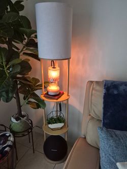 Living room night tables with lamp