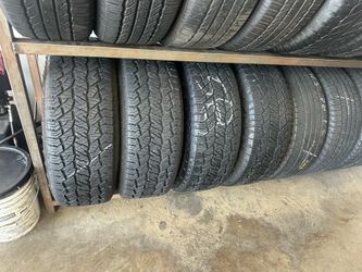 SET OF TIRE 265 70 17 HANKOOK 85% LIFE