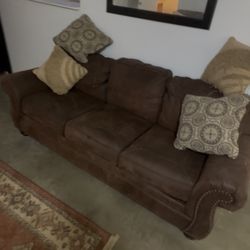 Leather Couch 