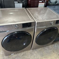 🌆🌠Samsung Washer And Dryer Electric Nice Set💯🌆