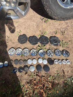 Mixed Lot of Wheel Center Caps