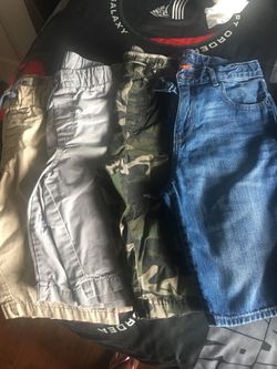 Boys size 12 shorts & jeans
