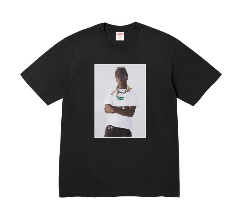 Supreme Tyler The Creator Tee Black Size Small Brand New