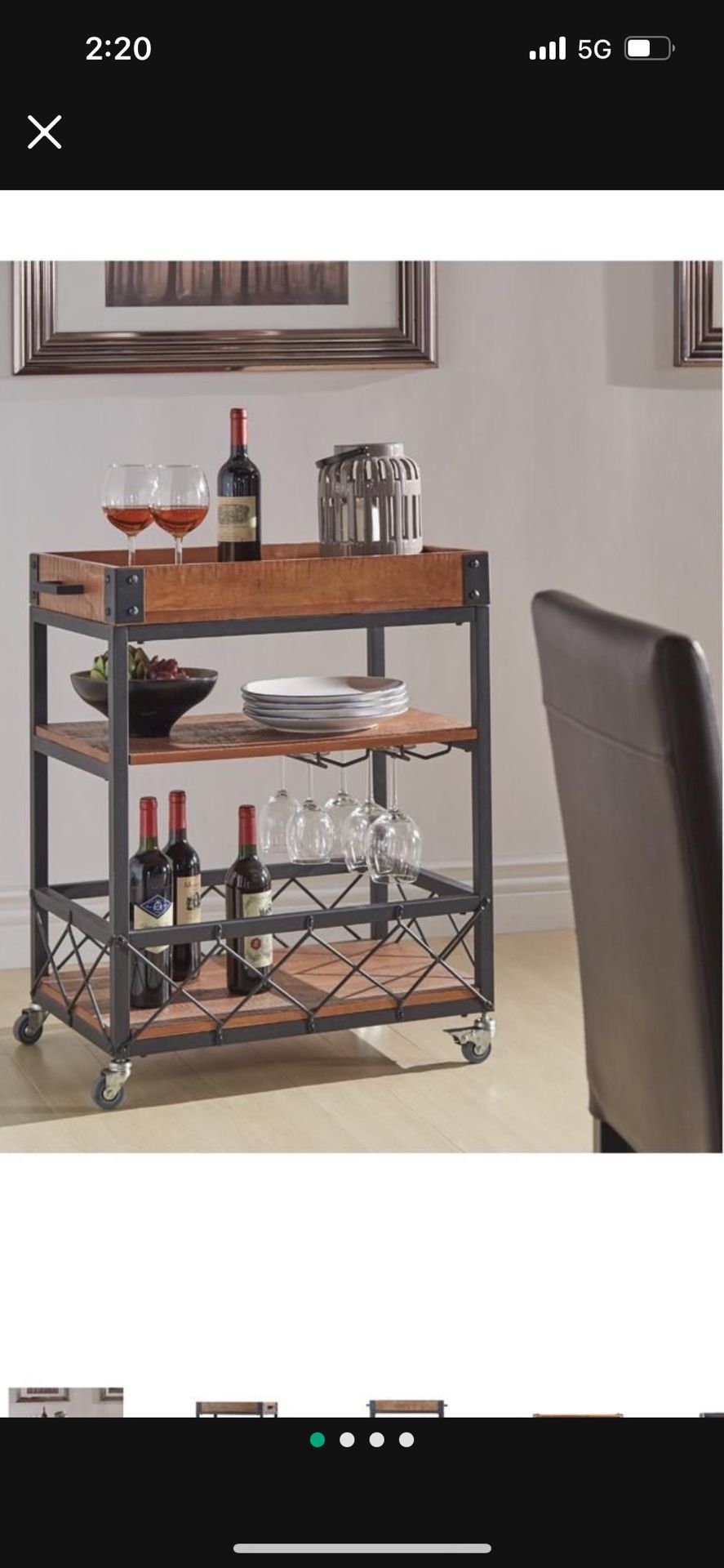 Caspar Kitchen Cart