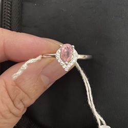 Real 925 Sterling Silver Wedding Ring Size 9