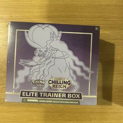 Pokemon Chilling Reign Elite Trainer Box [Shadow Rider Calyrex] - SWSH06: Chilling Reign (SWSH06)