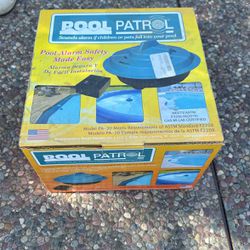 Pool Patrol Alarm Safety New Never Used