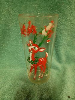 Christmas glass "In - N - Out