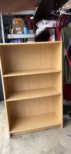 Three tier bookshelf