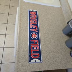 Wrigley Field Sign