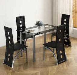 Brand New Black Dining Room Set