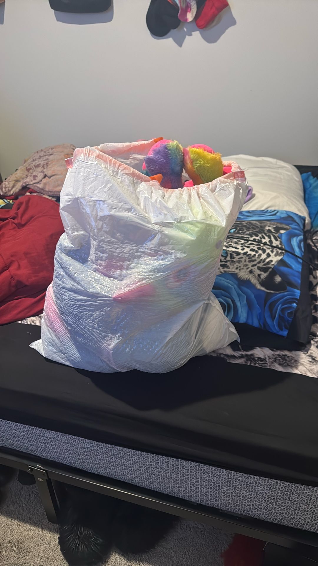 Big bag of teddy bears