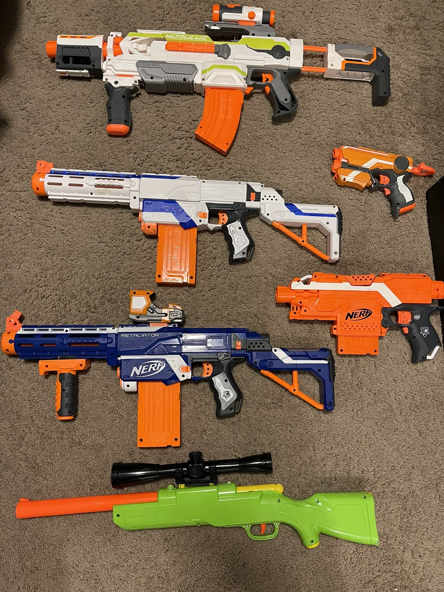 Nerf guns