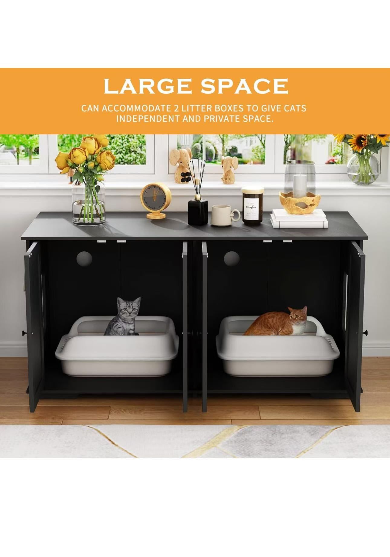 Cat Litter Box Enclosures