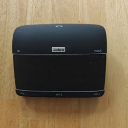 The Jabra Freeway Wireless Bluetooth In-car Speakerphone Model HFS100 is a portable speaker system designed for in-car use. With wireless connectivity