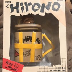 Pop mart Hirono ceramic 3D cup rooted in memory 