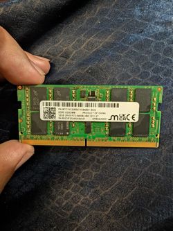 32gb DDR5 6400mhz CSODIMM laptop ram stick