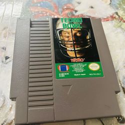 Nintendo NES Game ( Tecmo Bowl )