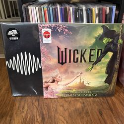 Vinyl Records Wicked and Arctic Monkeys