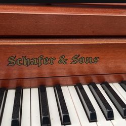 Schafer And Son piano