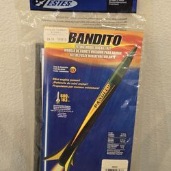 Estes model rocket Bandito 0803 New Sealed