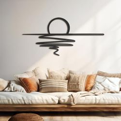 Metal Wall Art - Sun Sparkle Wall Decor F-6