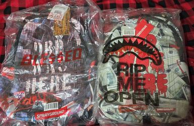 Sprayground DBD WAS HERE backpacks 1 Of 50