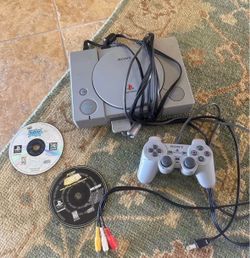 Sony PlayStation 1 Console Bundle with Games