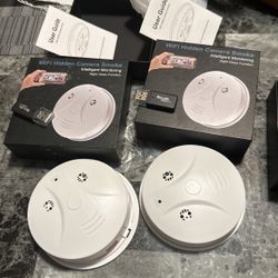 Wi-Fi Hidden Camera Smoke Detectors