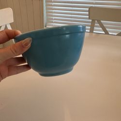 Pyrex Small Blue Bowl