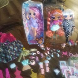 New LOL Dolls W/accessories 