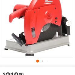 Milwaukee 14 in. 15 Amp Abrasive Cut-Off Machine