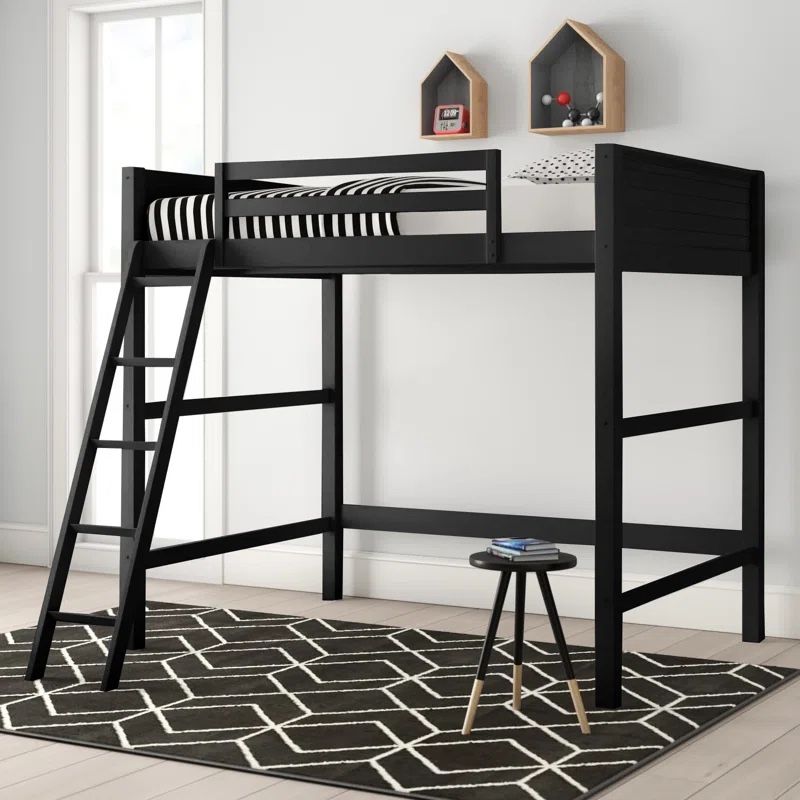 Full-size Platform Wooden Frame Bed frame