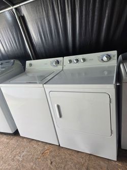 G/E Washer and dryer set 🔹️ both works good 2️⃣ month's warranty 📍📌