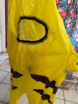 Pikachu Among Us Inflatable Costume