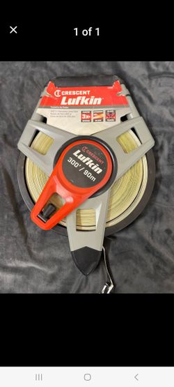 New Lufkin 300' Fiberglass Measuring Tape
